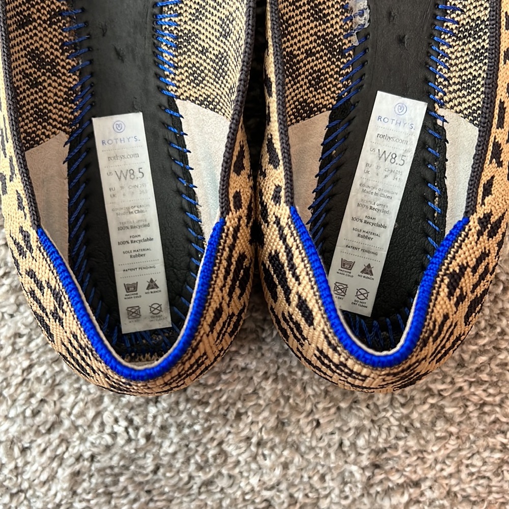 Rothy’s Leopard Point Flats - Picture 3 of 3